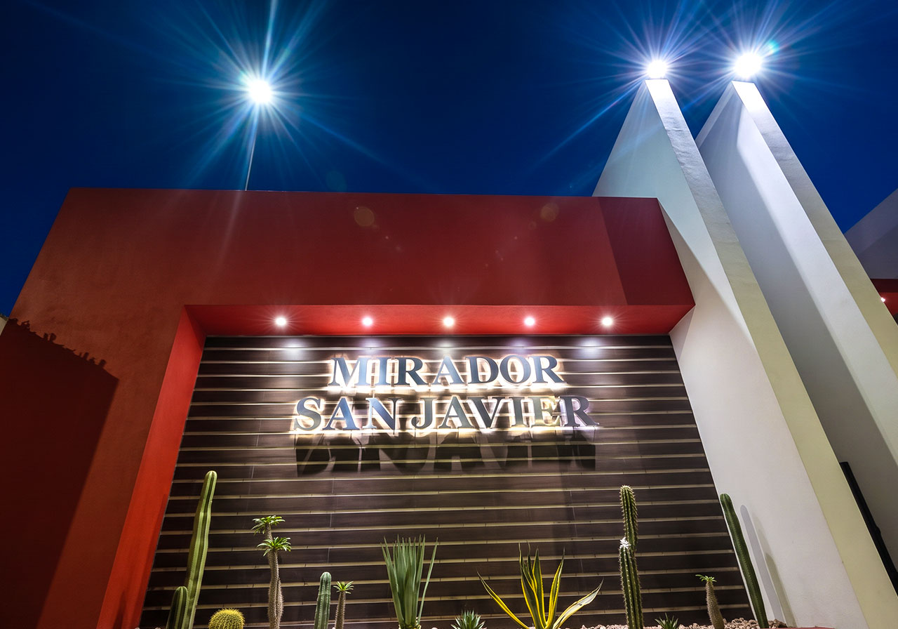 Fachada del Salón Mirador San Javier
